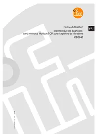 Notice IFM VSE953 Appareil de diagnostic industriel