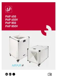 Notice Soler & Palau PAP 850V Air purifier