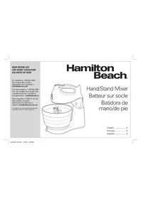 Notice HAMILTON BEACH 64693 Robot de cuisine