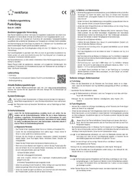 Notice Renkforce RF4376580 Sonnette de portes