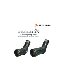 Notice CELESTRON HUMMINGBIRD 722X50 ED 52307 Jumelles