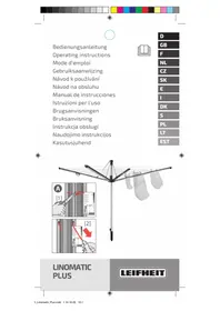 Notice Leifheit LINOMATIC 500 PLUS Wäschetrockner