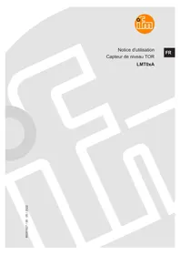 Notice IFM LMT04A Capteur de niveau