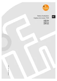 Notice IFM LMT302 Capteur de niveau