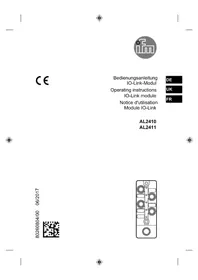 Notice IFM AL2410 Electronic module