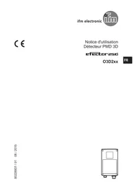 Notice IFM O3D200 Détecteur électronique industriel