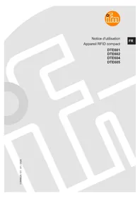 Notice IFM DTE602 Système RFID