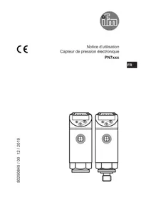 Notice IFM PN7099 Датчик давления