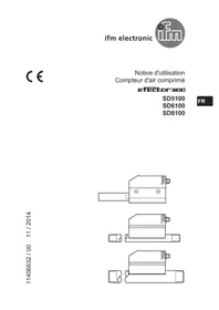 Notice IFM SD5100 Compteur d'air comprimé