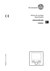 Notice IFM EC0405 Afficheur numérique