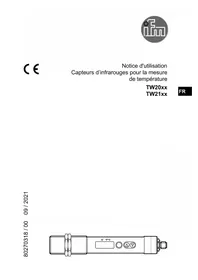 Notice IFM TW2002 Thermomètre électronique