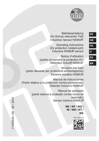 Notice IFM NN5001 Rilevatore