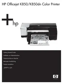 HP OFFICEJET PRO K850DN - Stampante multifunzione