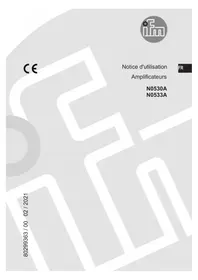 Notice IFM N0530A Amplificateur