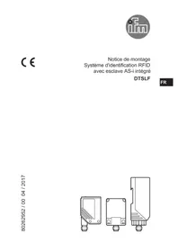 Notice IFM DTA300 Système RFID