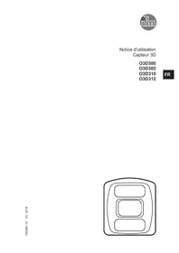 Notice IFM O3D312 3D scanner