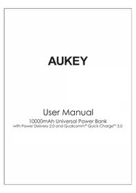 Notice Aukey PBN15 Batterie externe