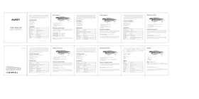 Notice Aukey CPR6 Chargeur sans fil