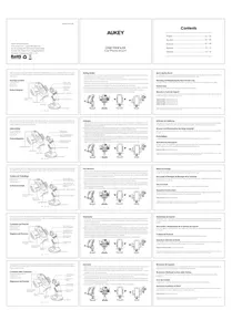 Notice Aukey PAY11 Support téléphone voiture