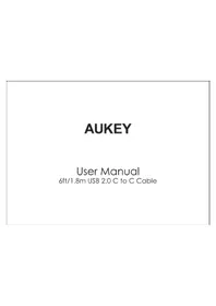 Notice Aukey CBCD17 Cavo USB