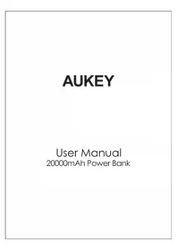 Notice Aukey PBN65 Batterie externe