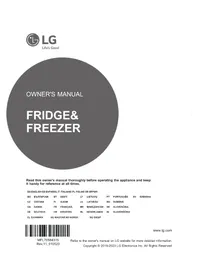 Notice LG GBP62SWXCC Congelator