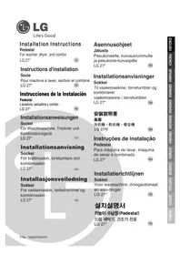 Notice LG LWP277V Tvättmaskin