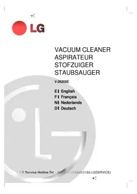 Notice LG VT2620DE Stofzuiger