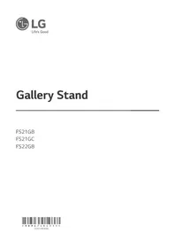 Notice LG FS22GB 电视
