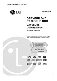 Notice LG RH7927CML Combi DVD video