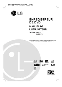 Notice LG DR175KS Graveur DVD