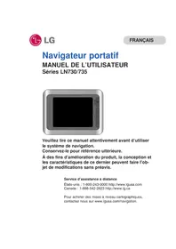 Notice LG LANB360N33 GPS portable