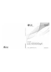 LG GW525GX - Cellphone