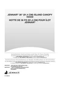 Notice JENN-AIR JVI0636LS Basket