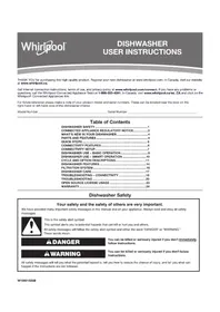 Notice JENN-AIR UDT555SAHP Lavavajillas