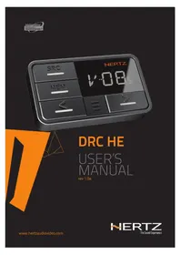 Notice Hertz DRC HE Processeur