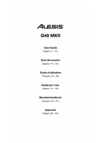Notice ALESIS Q49 MKII Equipement DJ