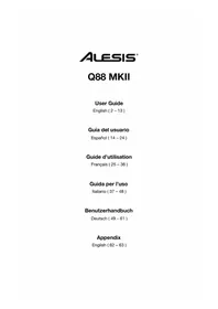 Notice ALESIS Q88 MKII Equipement DJ