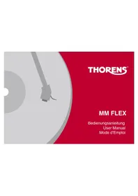 Notice THORENS MM FLEX Réfrigérateur