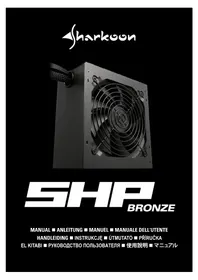 Notice Sharkoon SHP BRONZE Alimentation d'énergie non interruptible