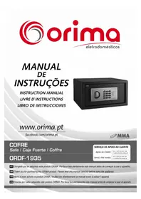 Notice Orima ORFD1935 Coffre-fort