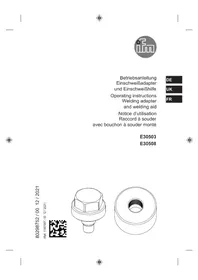 Notice IFM E30508 Accessoire de soudage