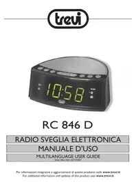 Notice Trevi RC 846 D Radio-réveil