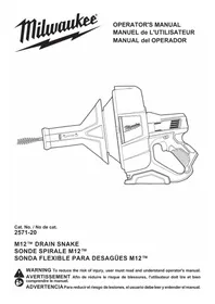 Notice MILWAUKEE M12 257121 Outil de plomberie