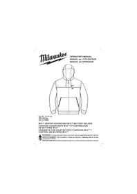 Notice MILWAUKEE M12 30221 Veste chauffante