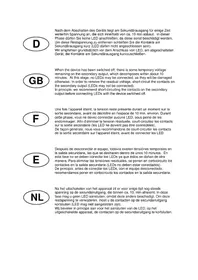 Notice SLV 464120 Pilote LED