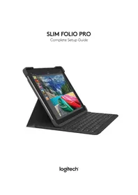 Notice LOGITECH SLIM FOLIO PRO Teclado para jogos