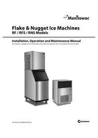 Notice Manitowoc RF0385A Ice machine