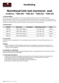 Notice CaterChef 688261 Réchaud chauffant