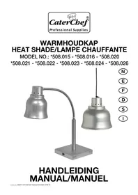 Notice CaterChef 508021 Chauffe-Plats